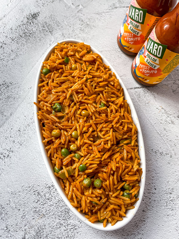 Back-to-School Dinner Hero Bundle - 12 Jollof Pouches + 5 Sauces!*