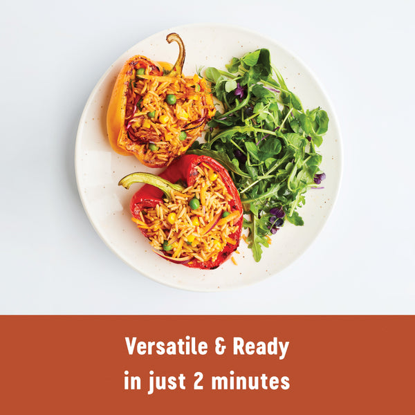 Creamy Coconut Jollof Rice – 6 x 250g Packs, Ready in 2 Minutes