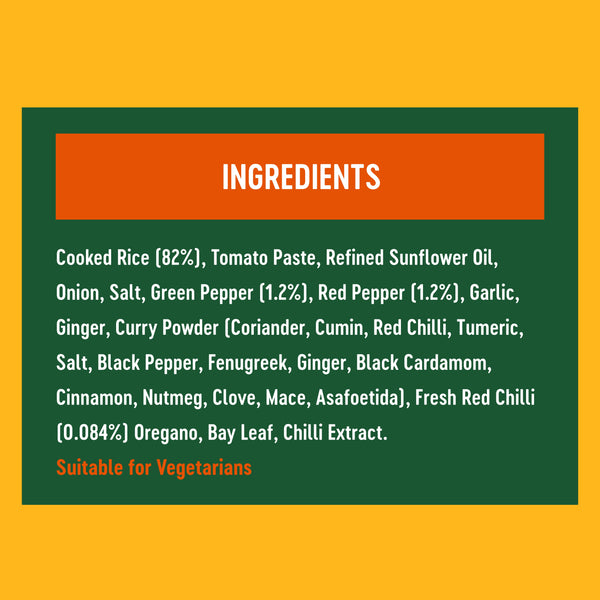Award-Winning Mild Jollof Rice – 6 x 250g Packs, Ready in 2 Minutes