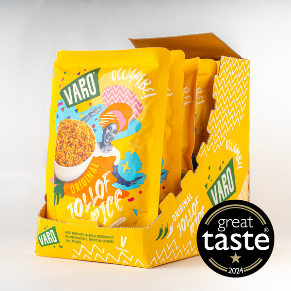 Award-Winning Mild Jollof Rice – 6 Pack, Ready in 2 Minutes