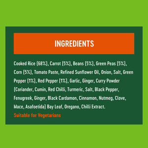 Nutritious Vegetable Jollof Rice – 6 x 250g Packs, Ready in 2 Minutes - Varofoods