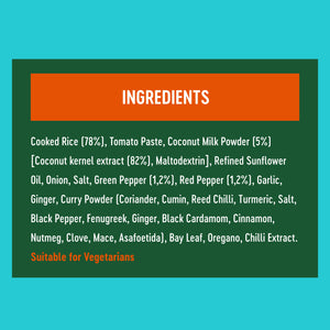 Creamy Coconut Jollof Rice – 6 x 250g Packs, Ready in 2 Minutes - Varofoods